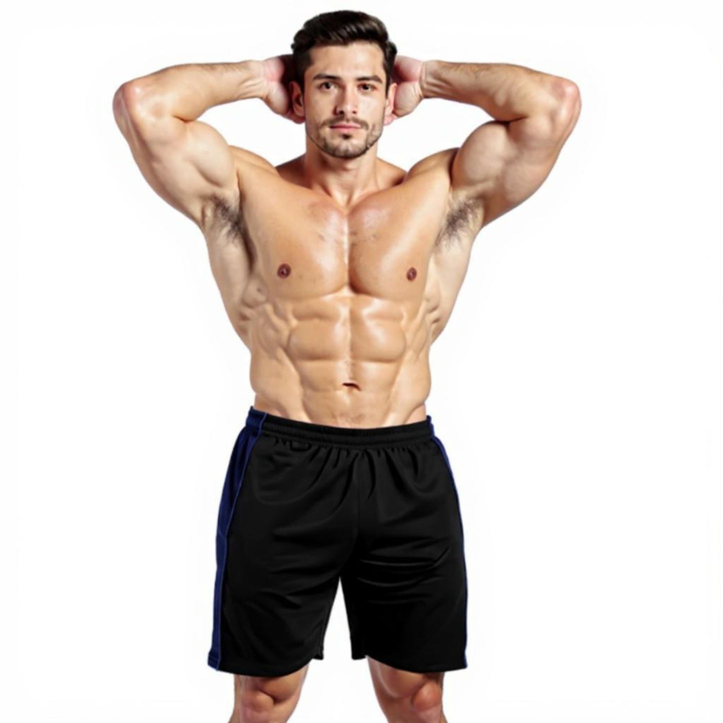 Ronex Jacquard Training Shorts - Breathable Quick-Dry with Pockets