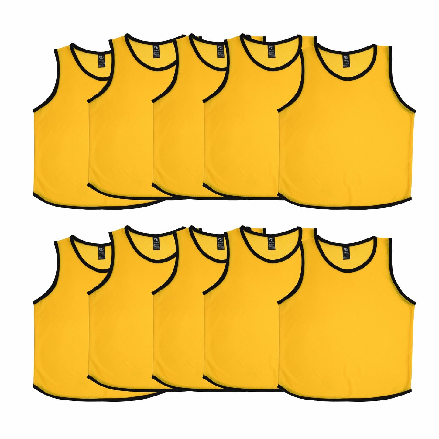 Ronex Training Bibs/Vest Set – Pack of 10 (Junior & Senior Sizes) – Multiple Colours Available