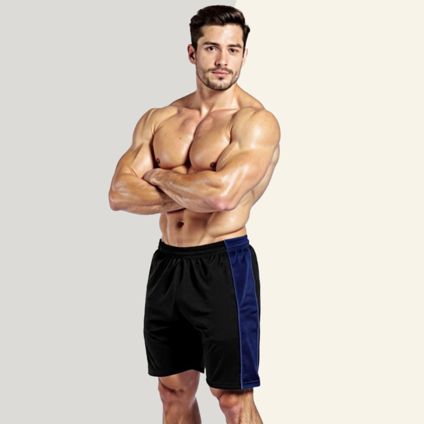 Ronex Jacquard Training Shorts - Breathable Quick-Dry with Pockets