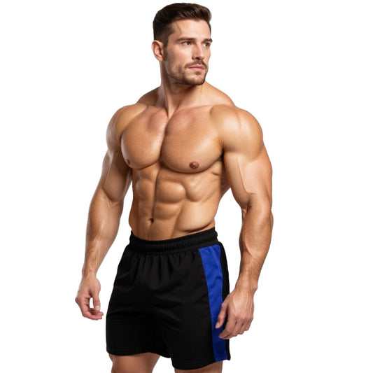 Ronex Fashion Training Shorts with Hidden-Zip Side Pockets
