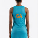 RONEX RC-912 Sublimated Netball Dress Set (10 Pack) – Adult Kit with Removable Position Patches (Front & Back)