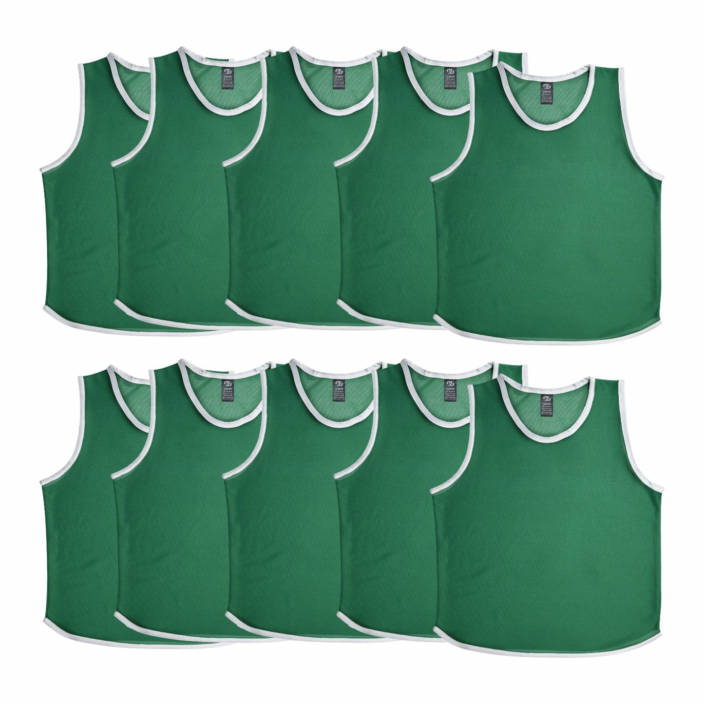 Ronex Training Bibs/Vest Set – Pack of 10 (Junior & Senior Sizes) – Multiple Colours Available