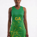 RONEX RC-912 Sublimated Netball Dress Set (10 Pack) – Adult Kit with Removable Position Patches (Front & Back)