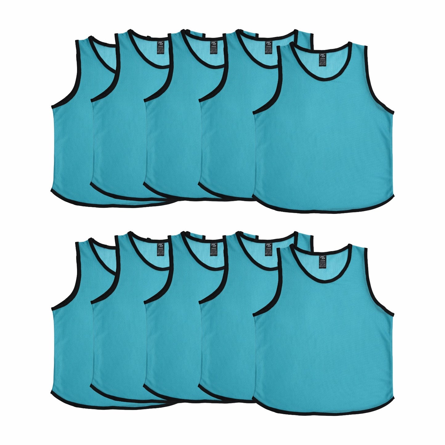 Ronex Training Bibs/Vest Set – Pack of 10 (Junior & Senior Sizes) – Multiple Colours Available