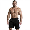 Ronex Fashion Training Shorts with Hidden-Zip Side Pockets