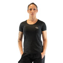 Ronex Women's Melange T-Shirt  Short Sleeve Fitness Workout Top,Dry Fit T-Shirt - Stretchy, Breathable, Athletic Top for Yoga, Running & Gym