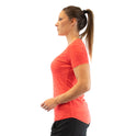 Ronex Women's Melange T-Shirt  Short Sleeve Fitness Workout Top,Dry Fit T-Shirt - Stretchy, Breathable, Athletic Top for Yoga, Running & Gym