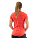 Ronex Women's Melange T-Shirt  Short Sleeve Fitness Workout Top,Dry Fit T-Shirt - Stretchy, Breathable, Athletic Top for Yoga, Running & Gym