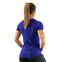 Ronex Women's Melange T-Shirt  Short Sleeve Fitness Workout Top,Dry Fit T-Shirt - Stretchy, Breathable, Athletic Top for Yoga, Running & Gym