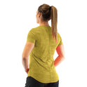 Ronex Women's Melange T-Shirt  Short Sleeve Fitness Workout Top,Dry Fit T-Shirt - Stretchy, Breathable, Athletic Top for Yoga, Running & Gym
