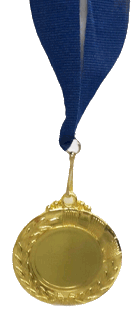 Medals Plain with Rribon 5CMX3MM