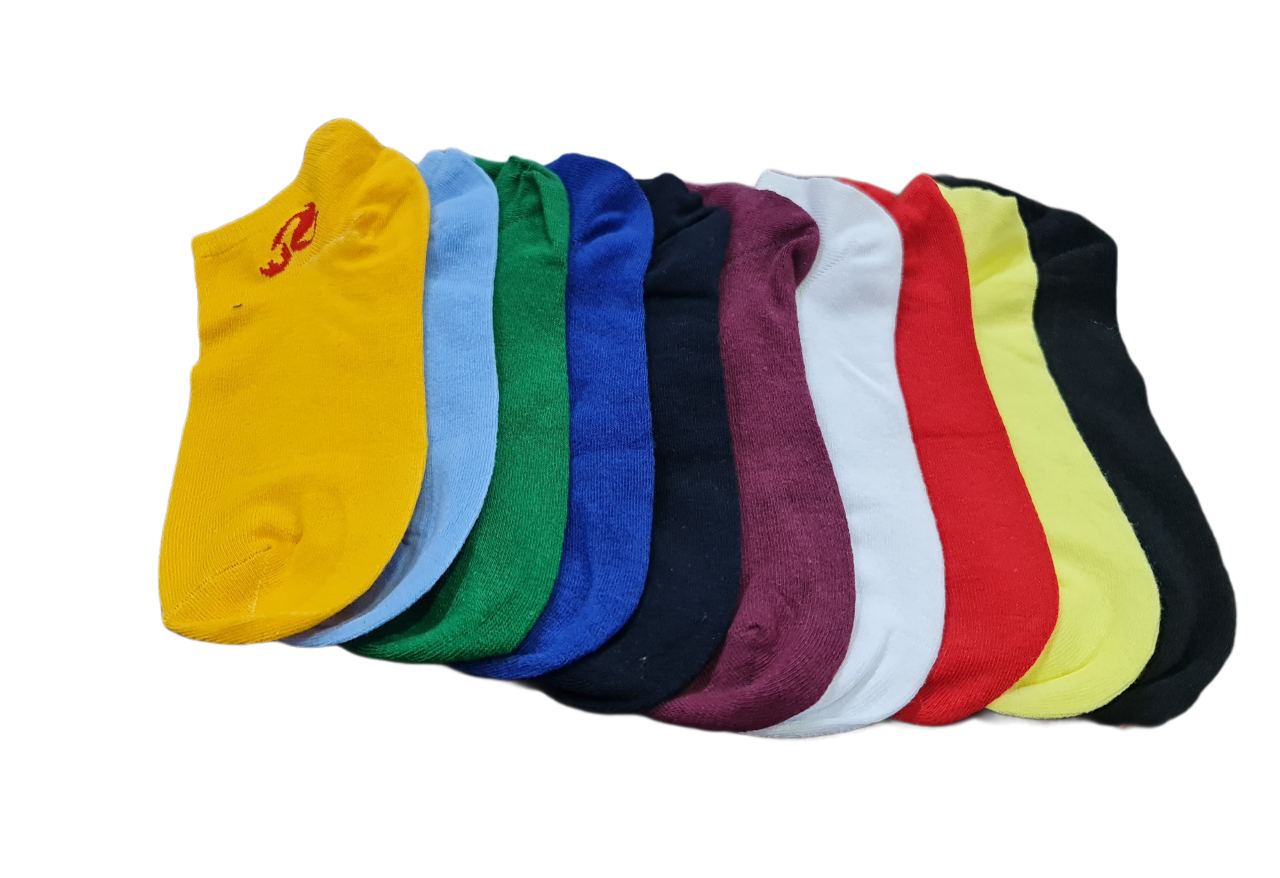 Ronex Anklet Pack Of 10 Pairs