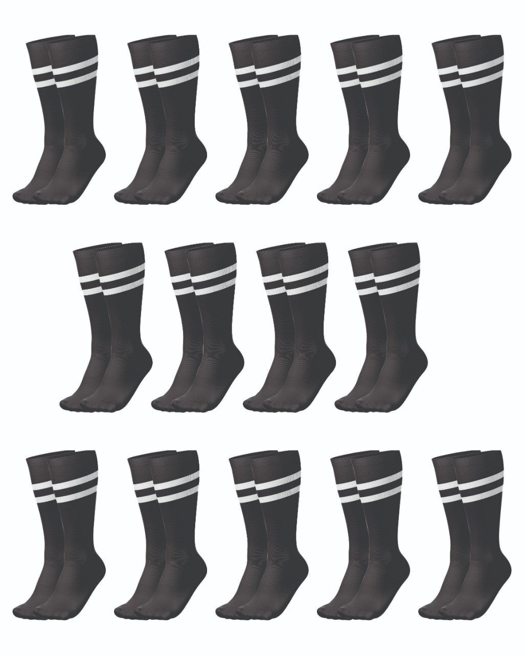 Ronex Soccer Socks - Set of 14 Pairs