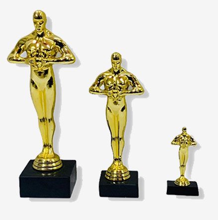 F-22 Gold Academic Figurine Trophy with Marble Base