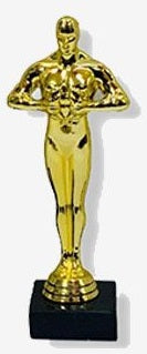 F-22 Gold Academic Figurine Trophy with Marble Base