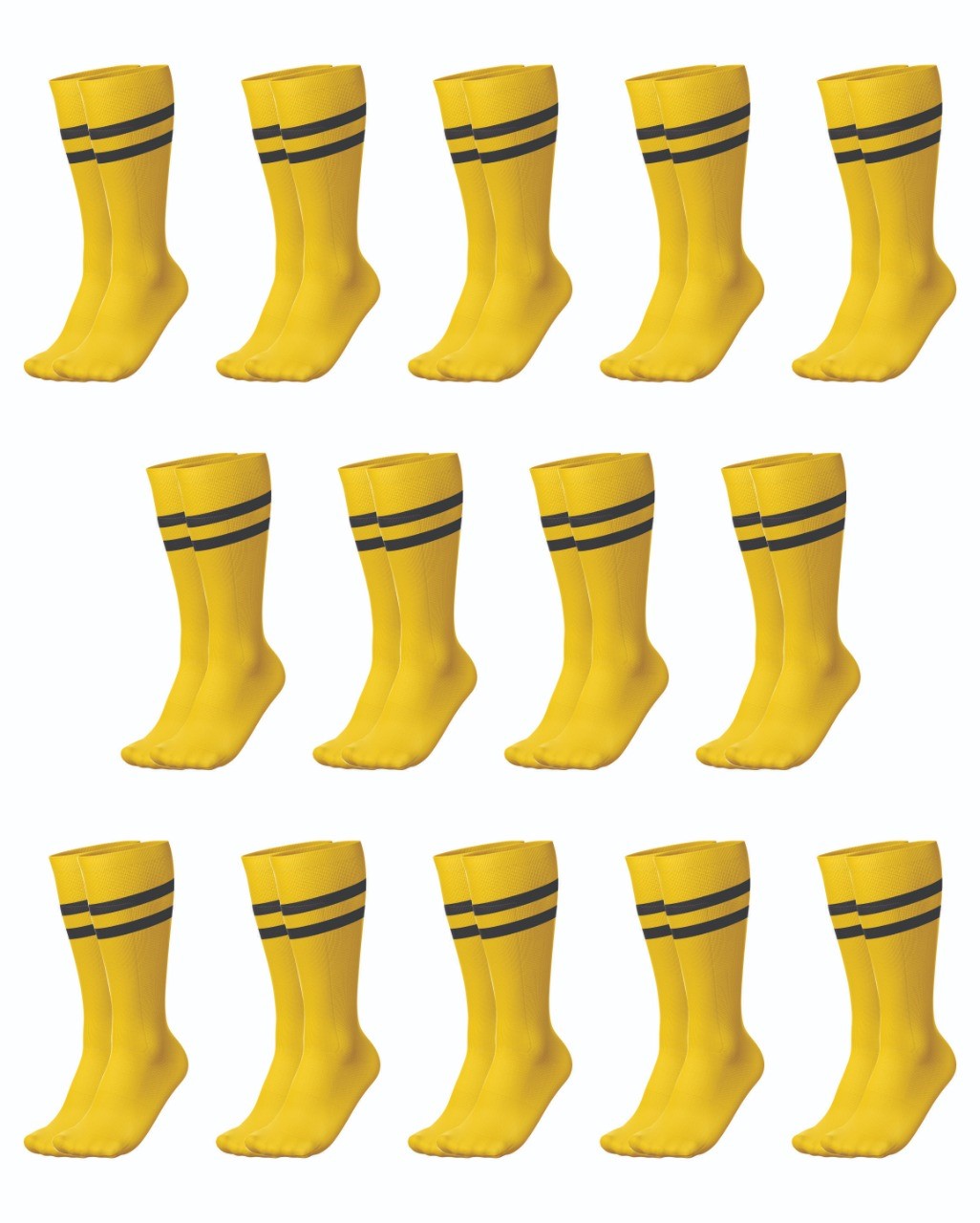 Ronex Soccer Socks - Set of 14 Pairs