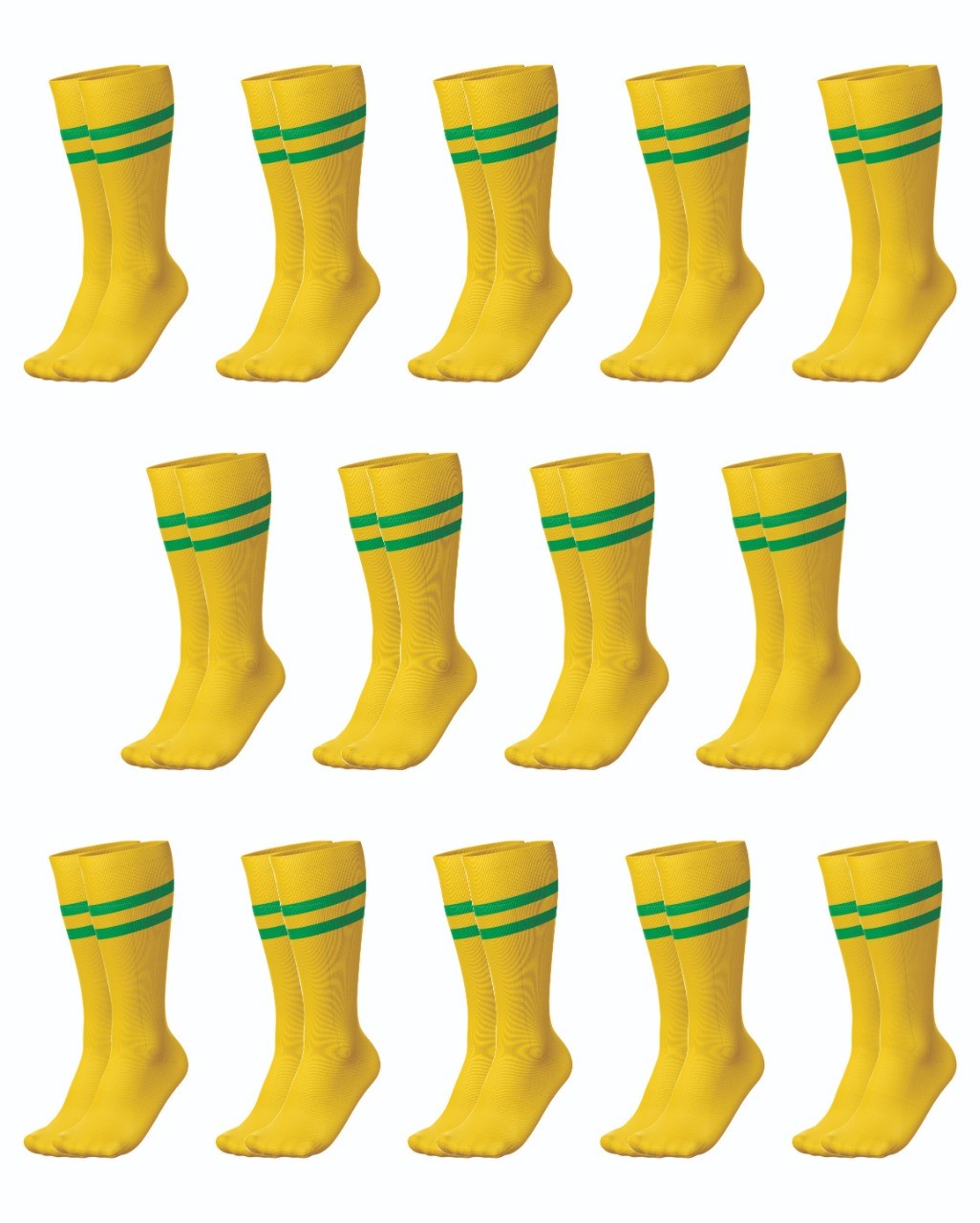 Ronex Soccer Socks - Set of 14 Pairs