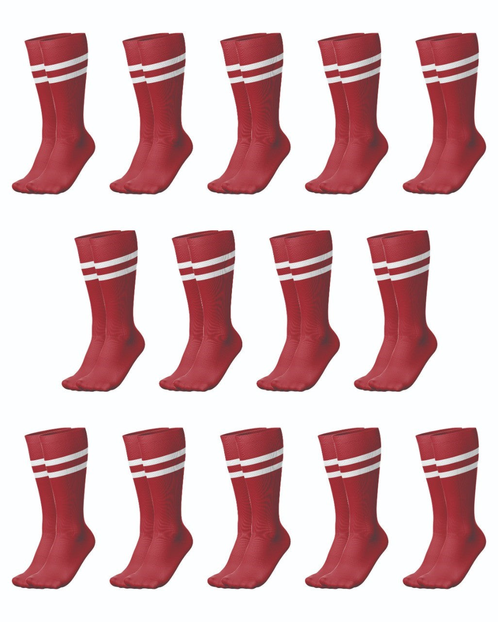 Ronex Soccer Socks - Set of 14 Pairs