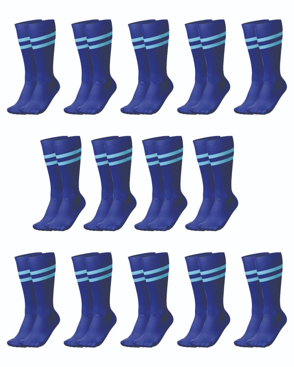 Ronex Soccer Socks - Set of 14 Pairs