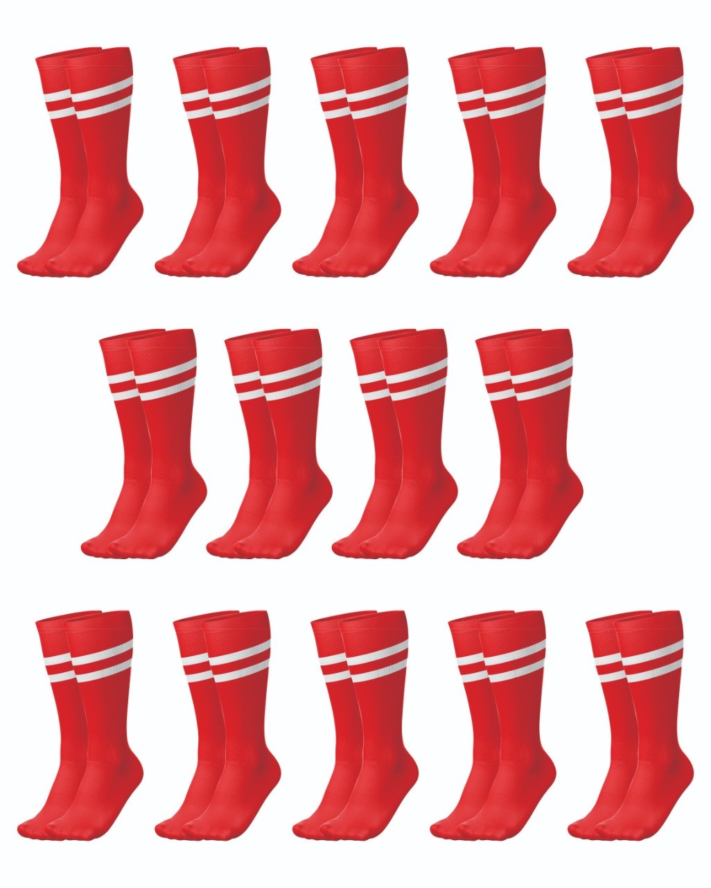 Ronex Soccer Socks - Set of 14 Pairs