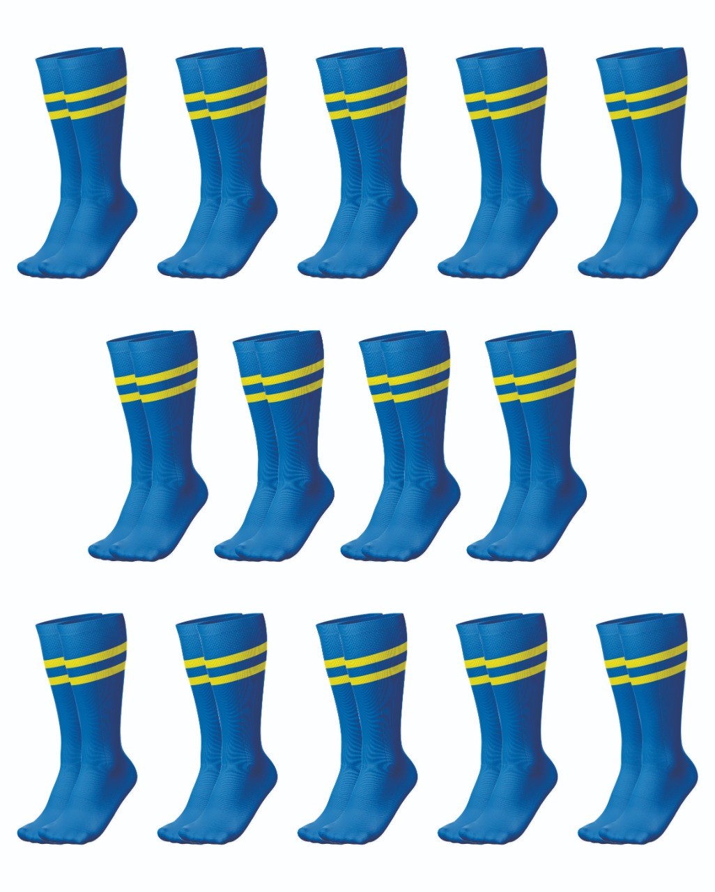 Ronex Soccer Socks - Set of 14 Pairs