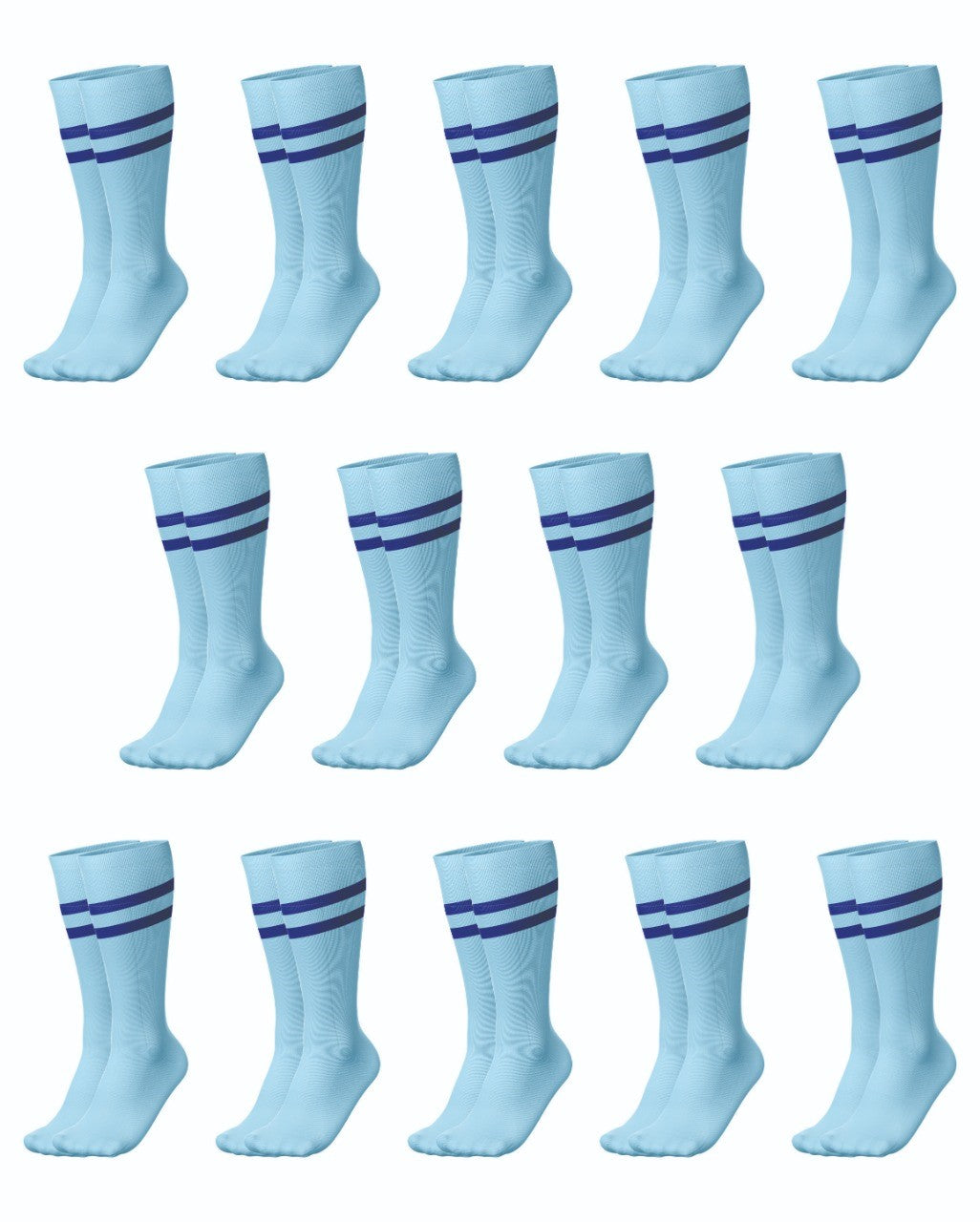 Ronex Soccer Socks - Set of 14 Pairs