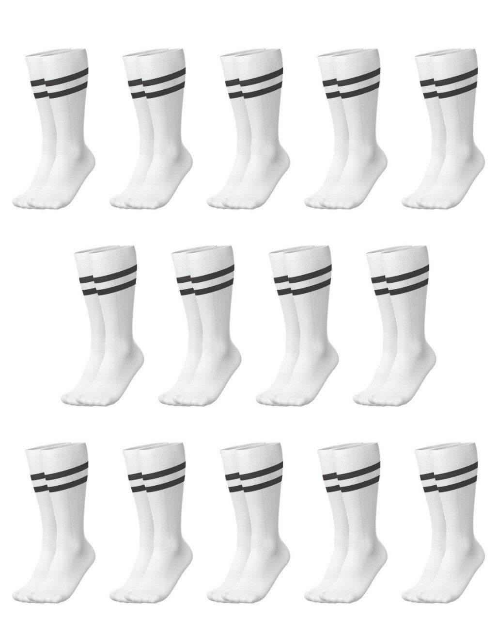 Ronex Soccer Socks - Set of 14 Pairs